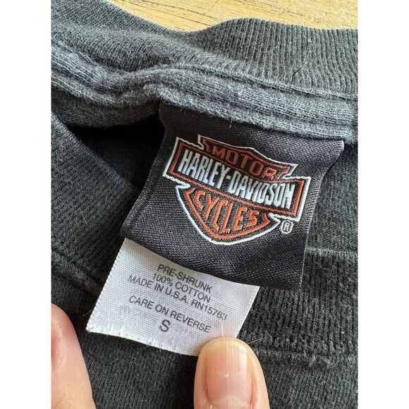 y2k Harley Davidson Vintage T Shirt Rockford Illinois Small - Picture 2 of 6